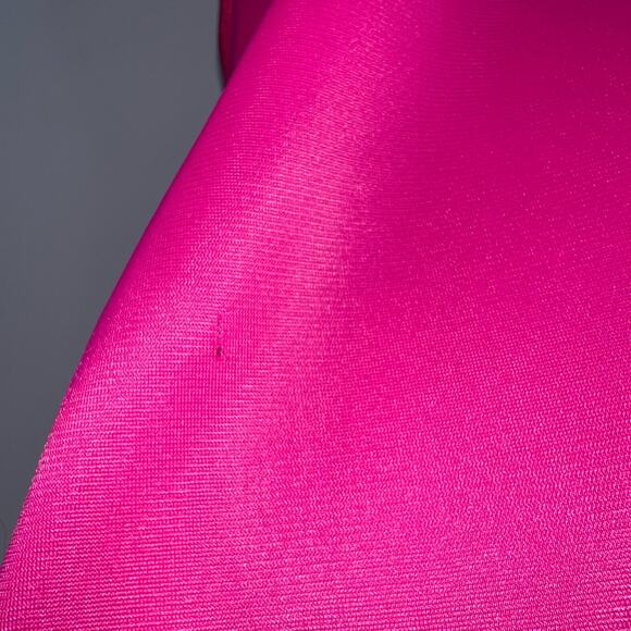 Vintage Vainly Fair Hot Pink V-Neck Sleeveless Nightgown Slip XL Made in the USA - Picture 8 of 12